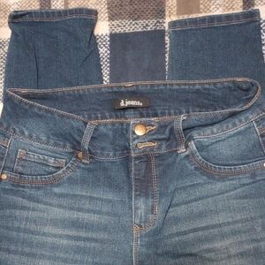 D. Jeans Women's Classic Blue Straight Leg Jeans